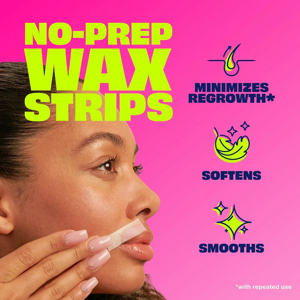 Nair Face and Bikini Wax Strips