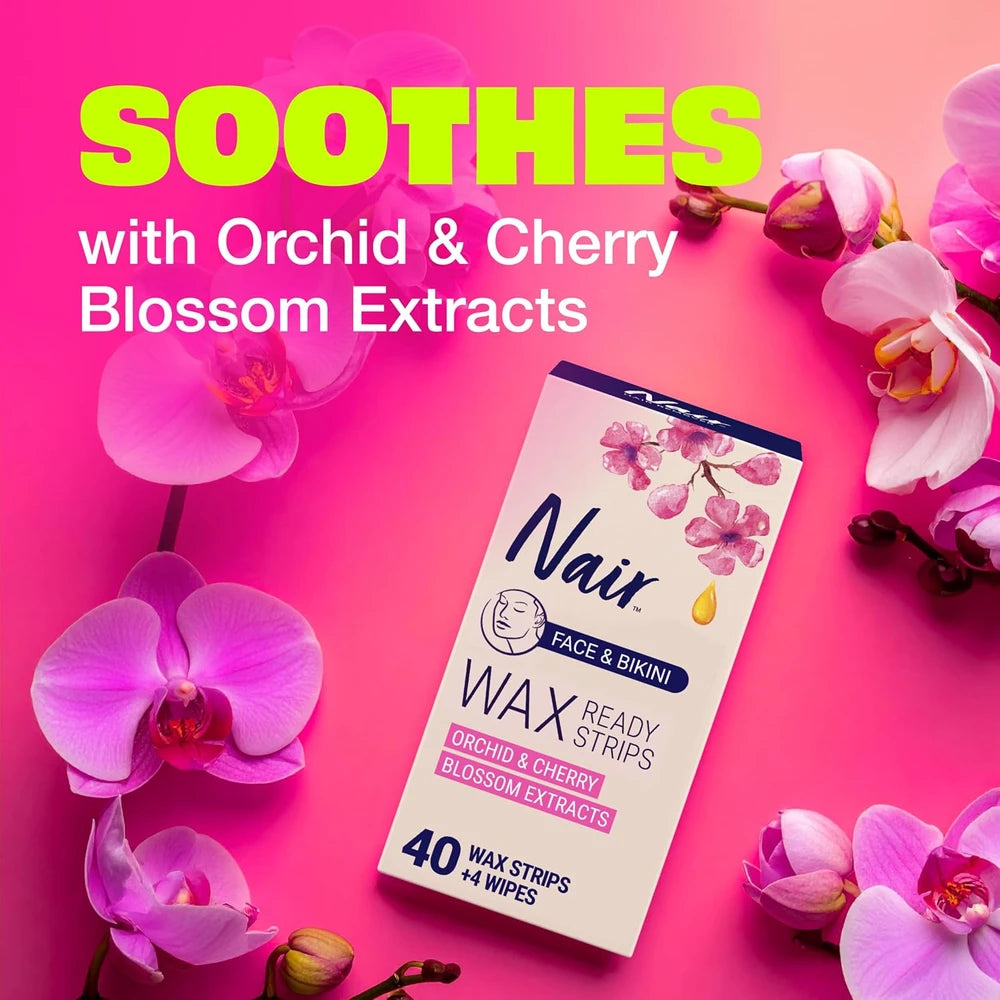 Nair Face and Bikini Wax Strips