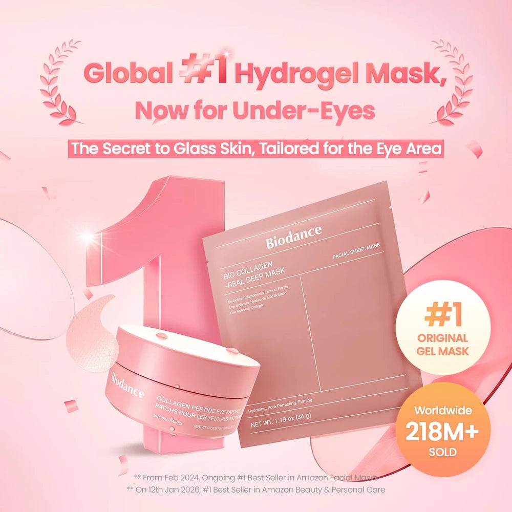 Biodance Collagen Peptide Eye Patches