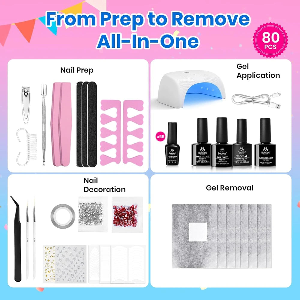 Beetles Gel Nail Polish Kit