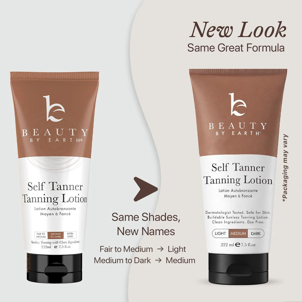 Beauty by Earth Moisturizing Self-Tanning Lotion