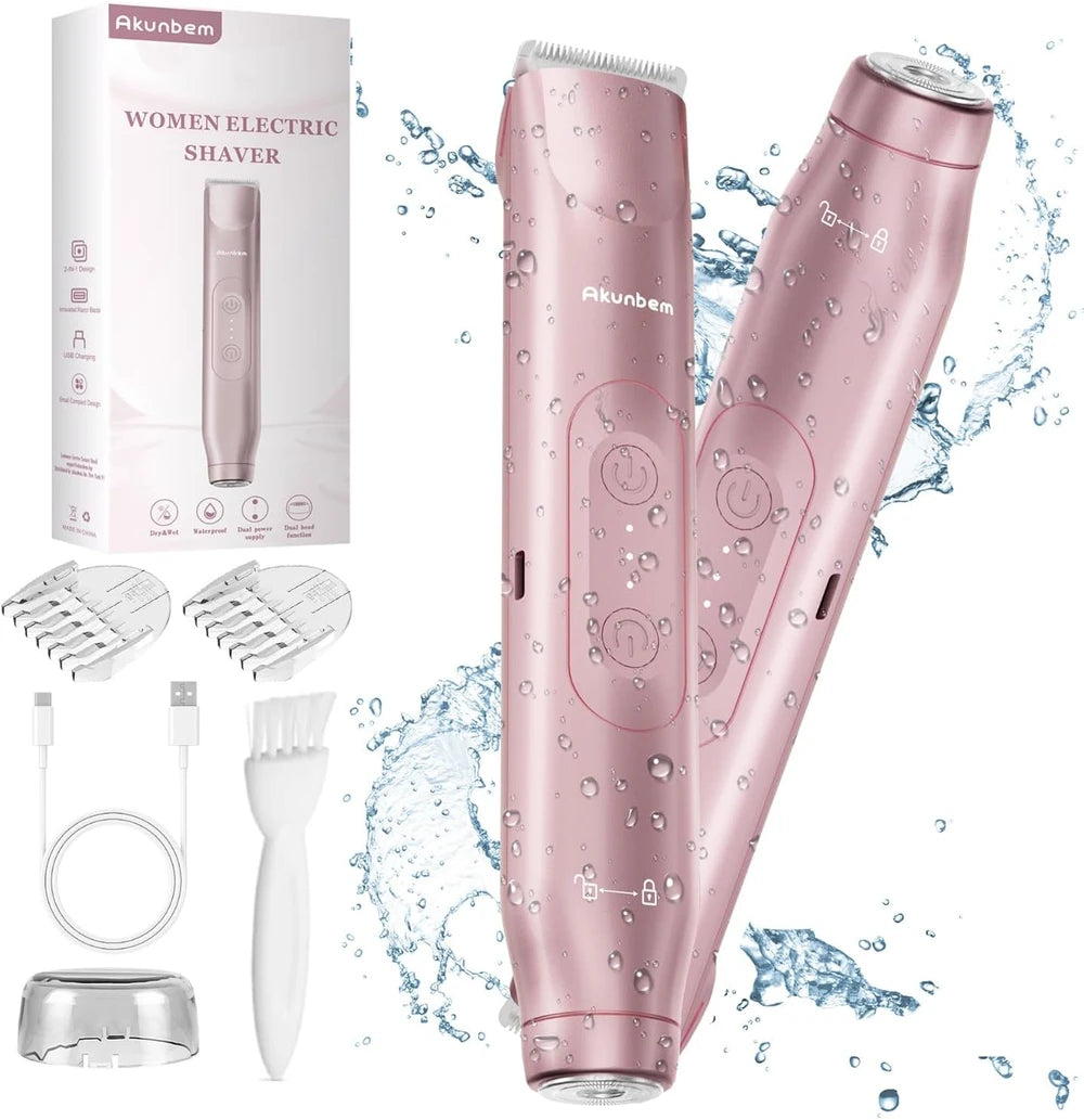 Akunbem Dual Head Electric Shaver