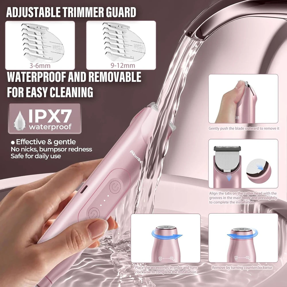 Akunbem Dual Head Electric Shaver